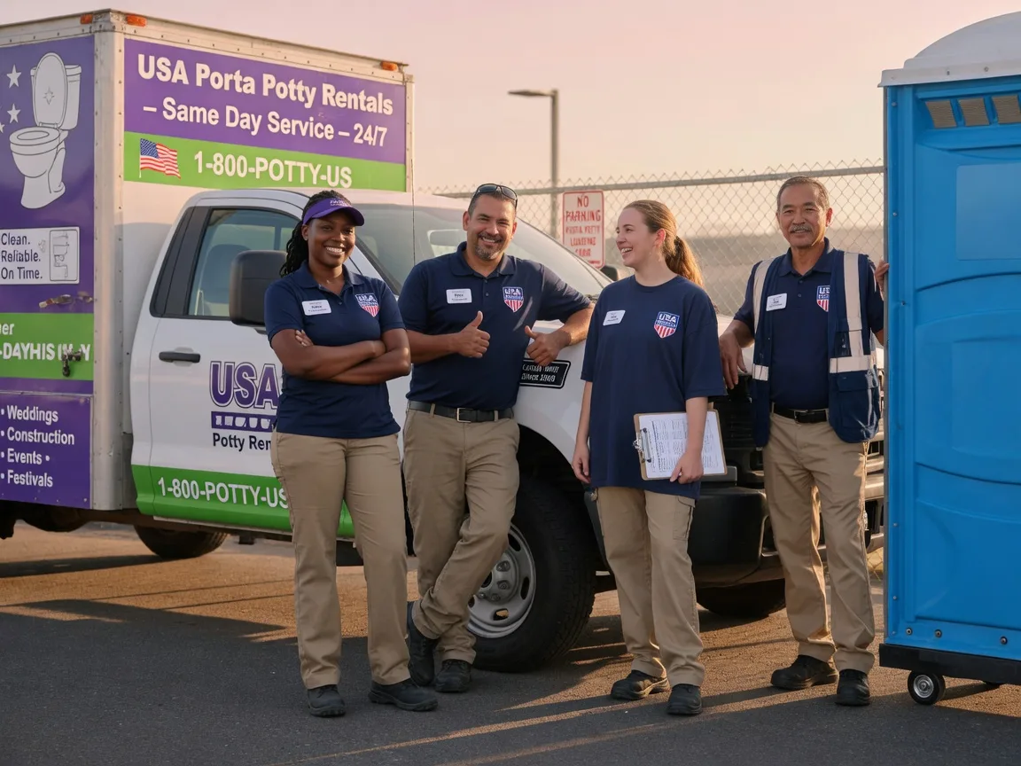 Porta Potty Rental company in Rossville, GA